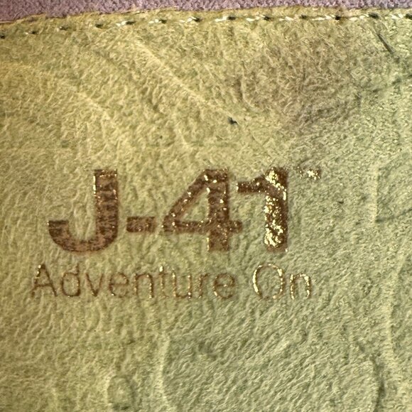 J-41 Adventure On Comfort Sandals Adjustable Cut Out Womens 7 Beige Boho Outdoor - Picture 10 of 12